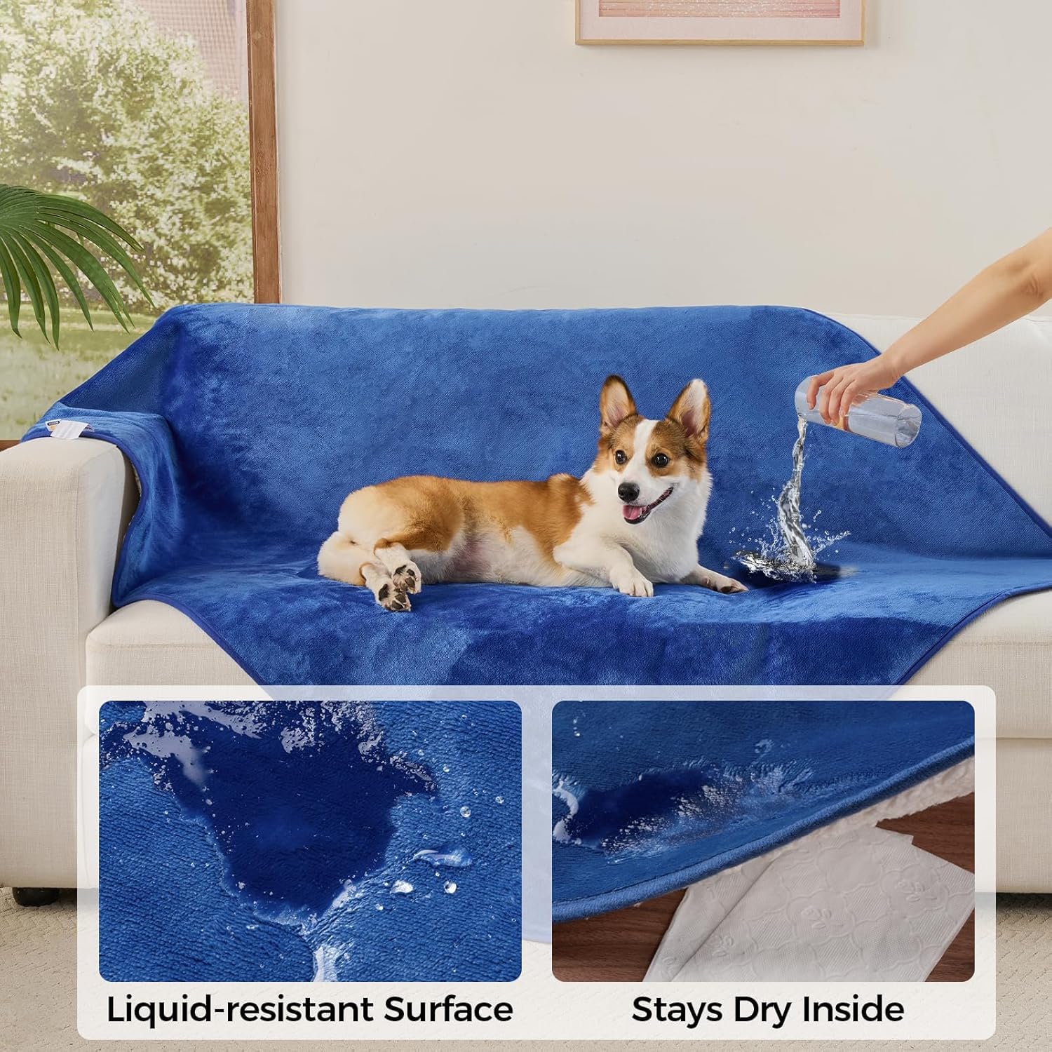 Sunheir détail couche imperméable bloquant liquides