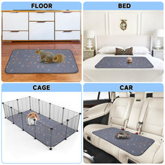 Sunheir tapis utilisé par un chiot, confort et propreté immédiats