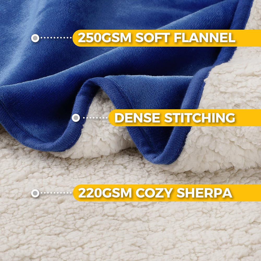 Sunheir gros plan sherpa doux pour confort et chaleur