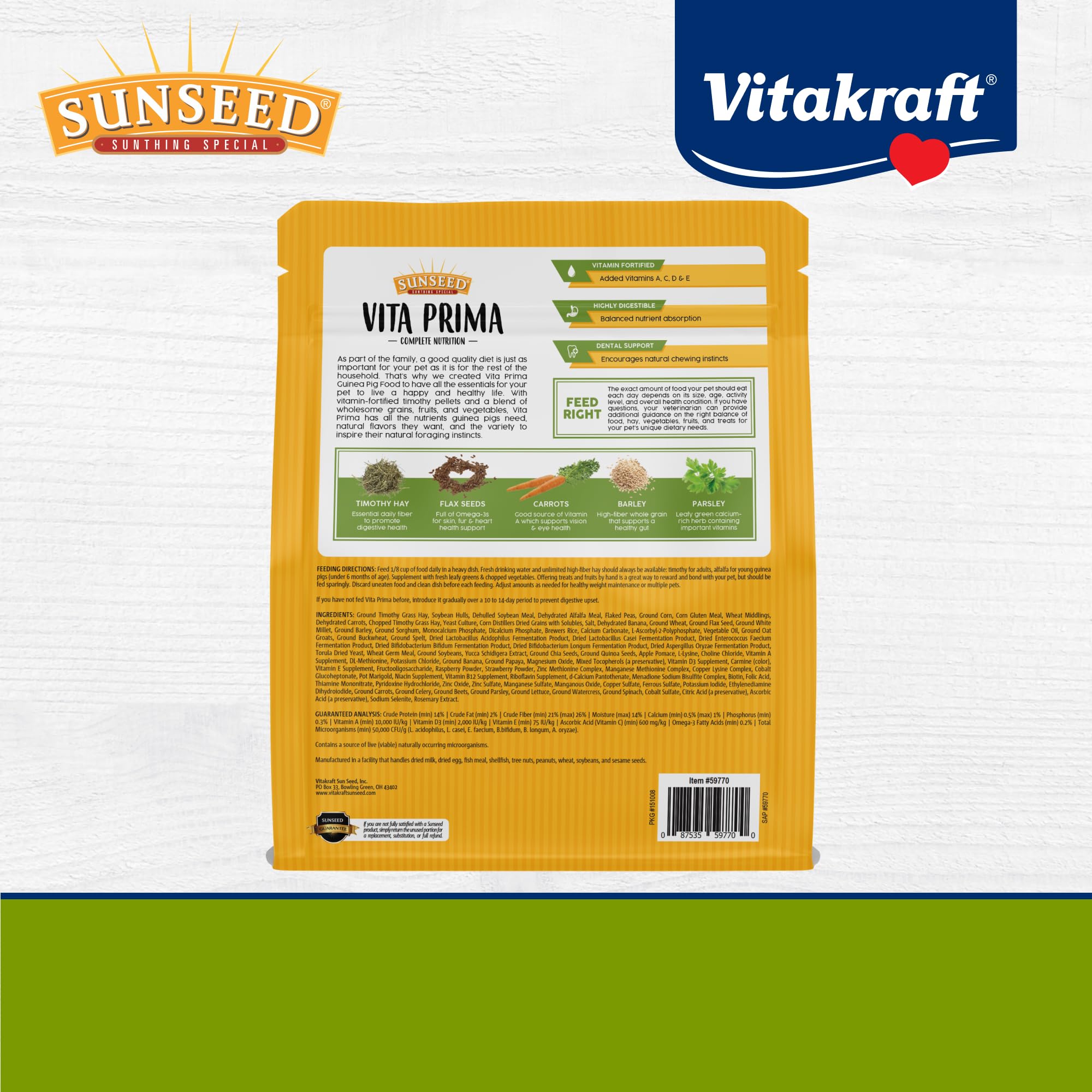 Sunseed cochon d'Inde mangeant le mélange montrant engagement et plaisir