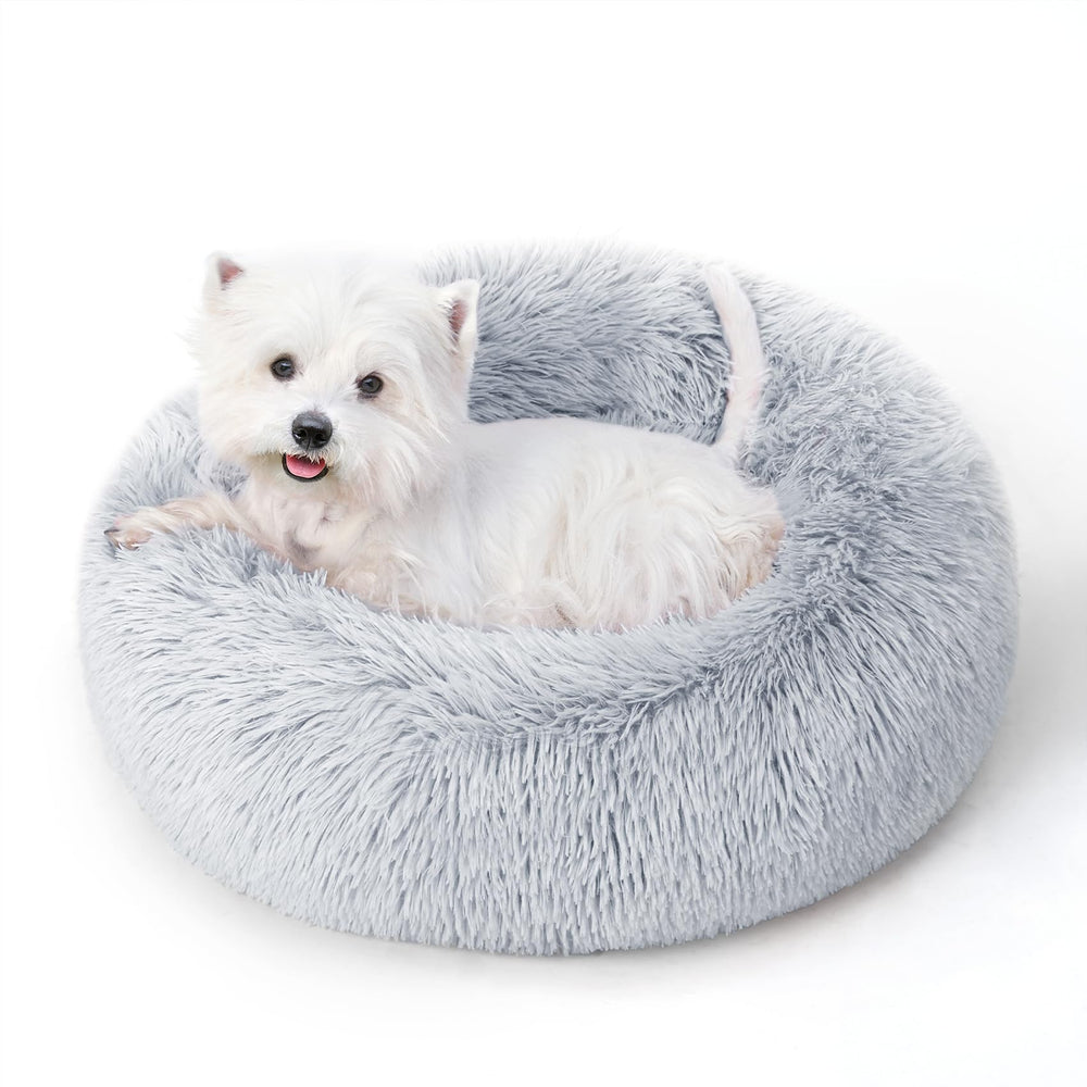 SunStyle Home panier rond face montrant nid confortable pour sommeil apaisé