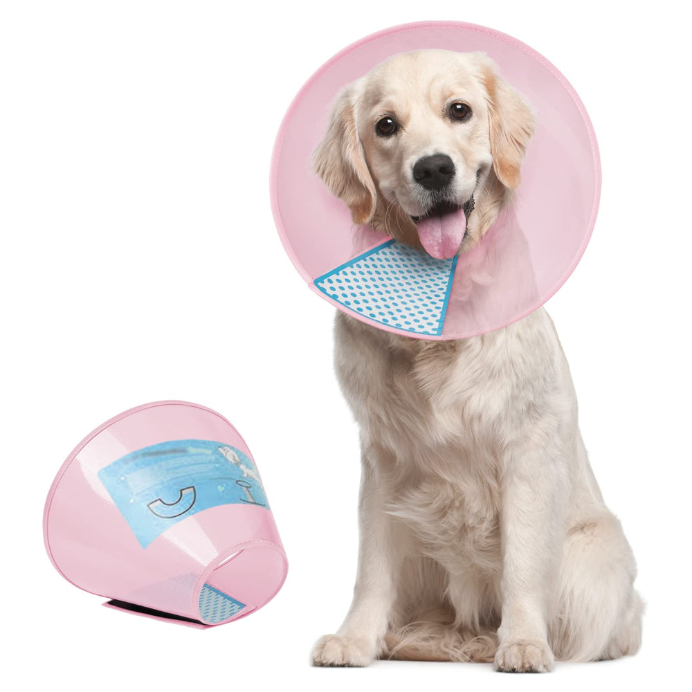 Supet collerette face avant montrant la protection conique et maintien confortable