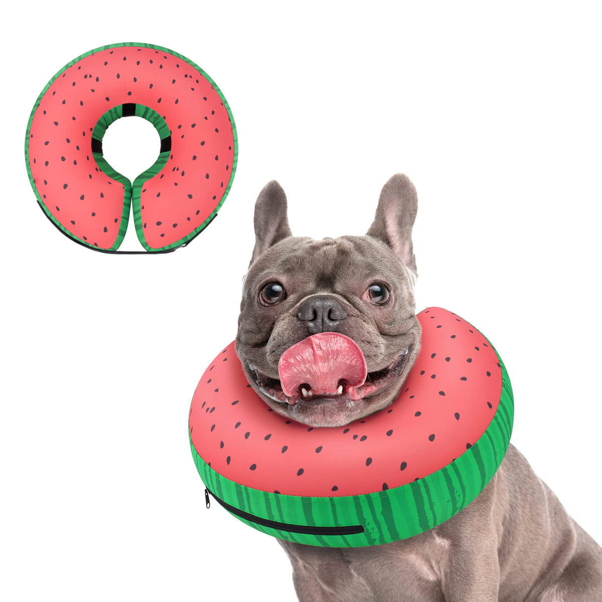 Supet collier donut face avant montrant confort et protection