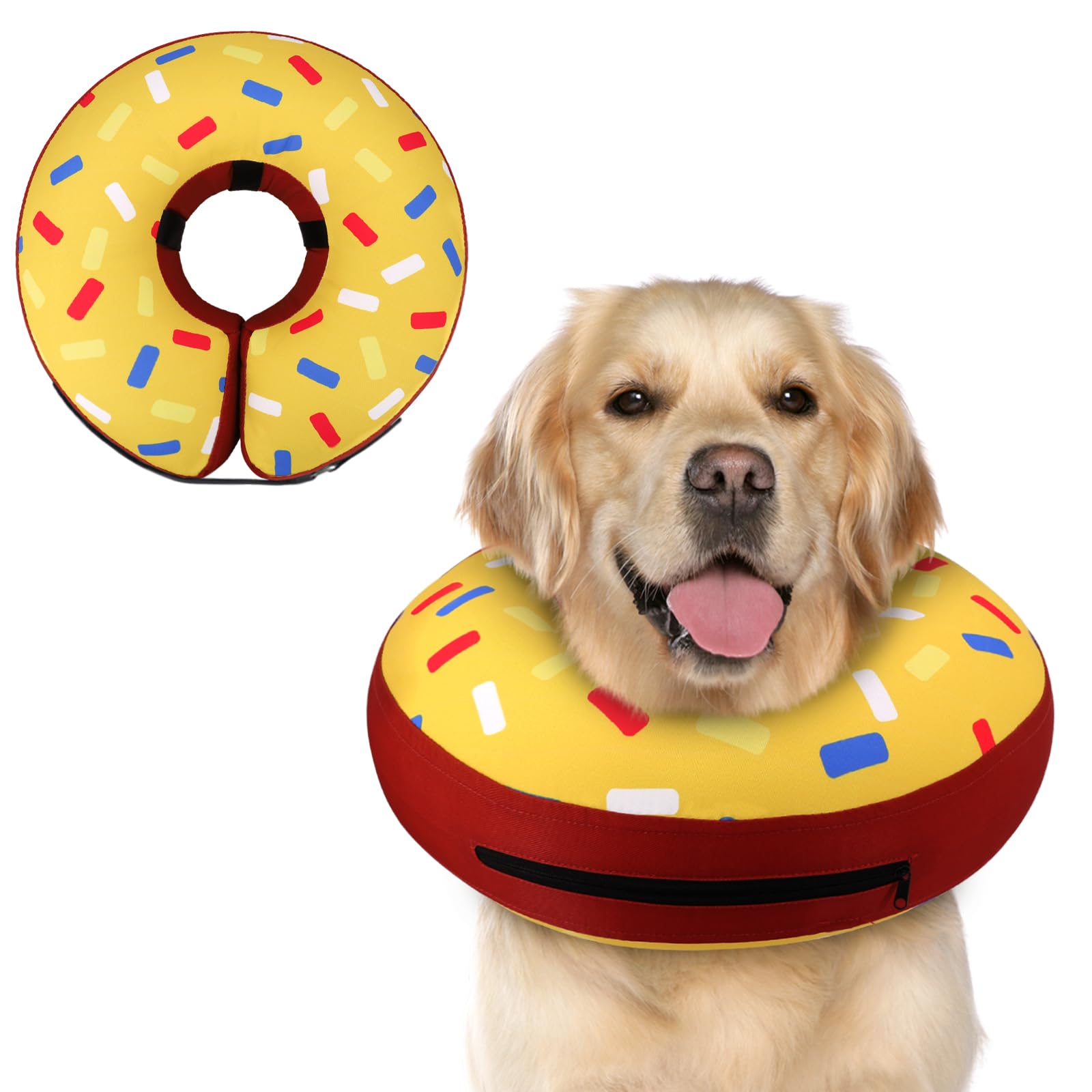 Supet collier donut face avant montrant design confortable et protection légère