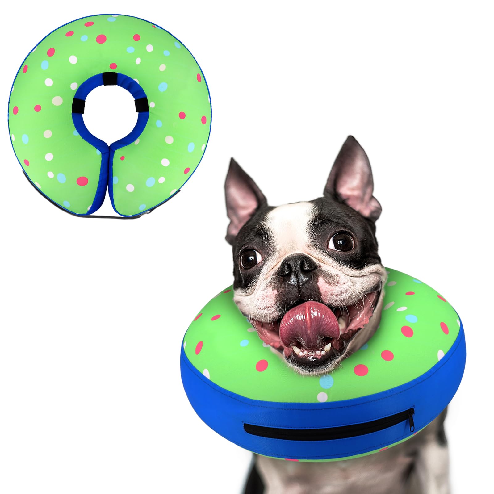 Supet collier donut vue de face montrant maintien confortable