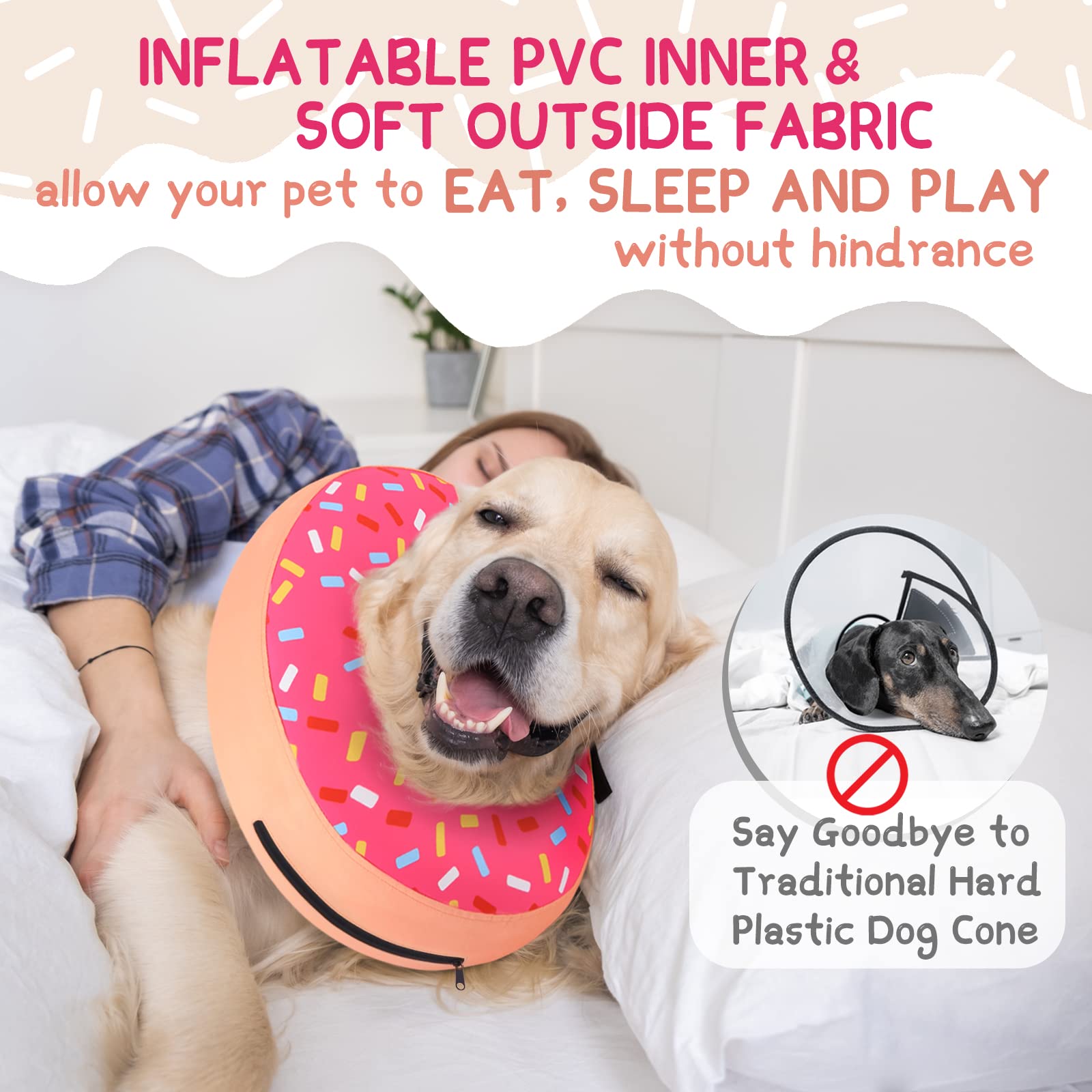 Supet collier porté par un chiot montrant mobilité et vision non obstruée