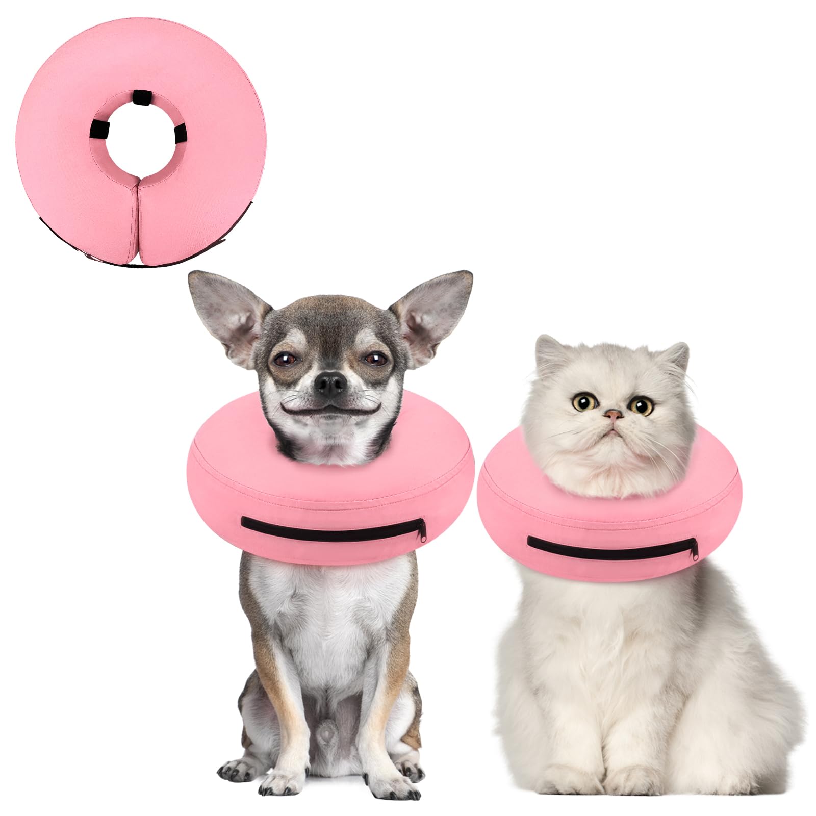 Supet collier face avant montrant forme donut et protection confortable
