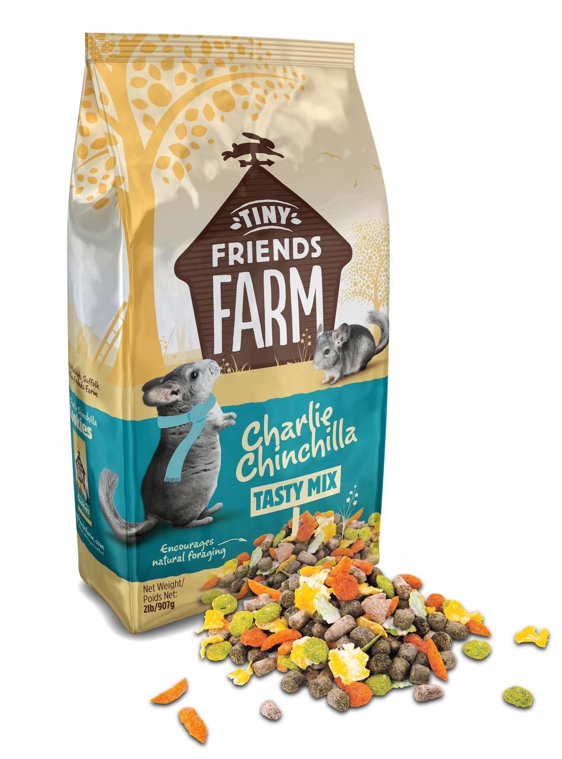 Supreme Petfoods packaging avant montrant le format 2 lb et informations produit