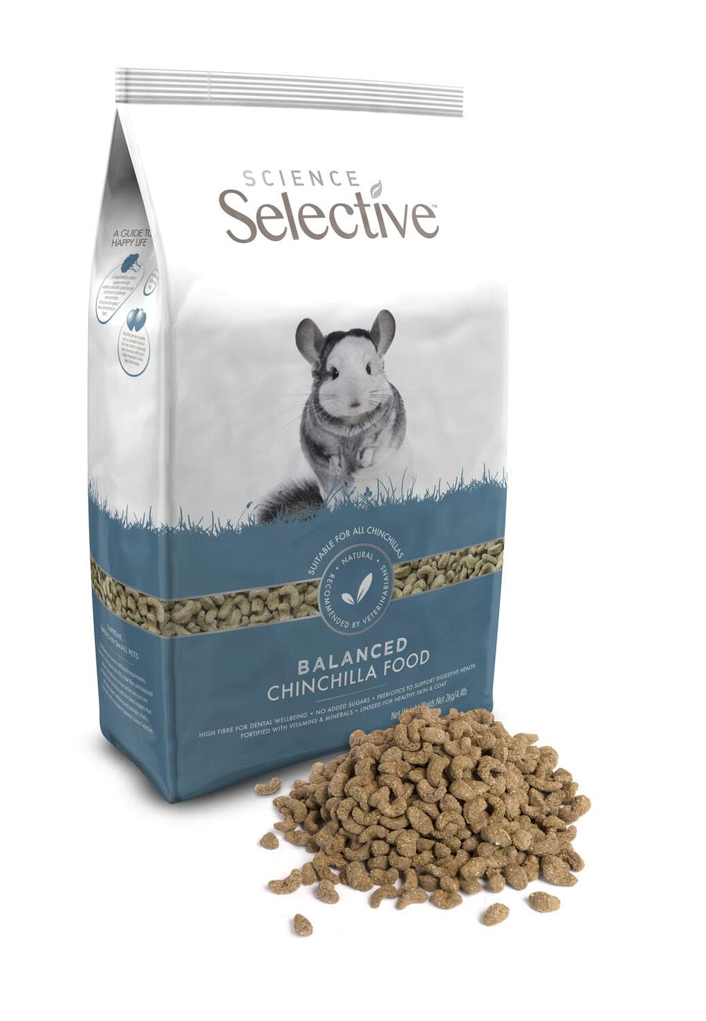 Supreme Petfoods ambiance cage montrant produit utilisé pour pelage brillant