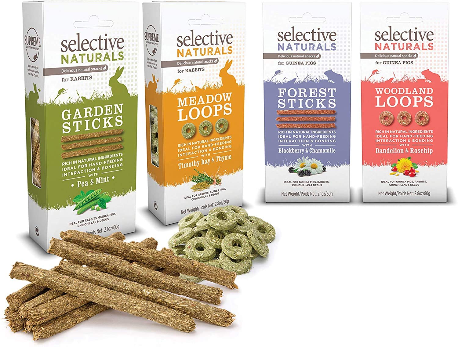 Supreme Petfoods Meadow Loops donné à la main, renforce le lien et la socialisation
