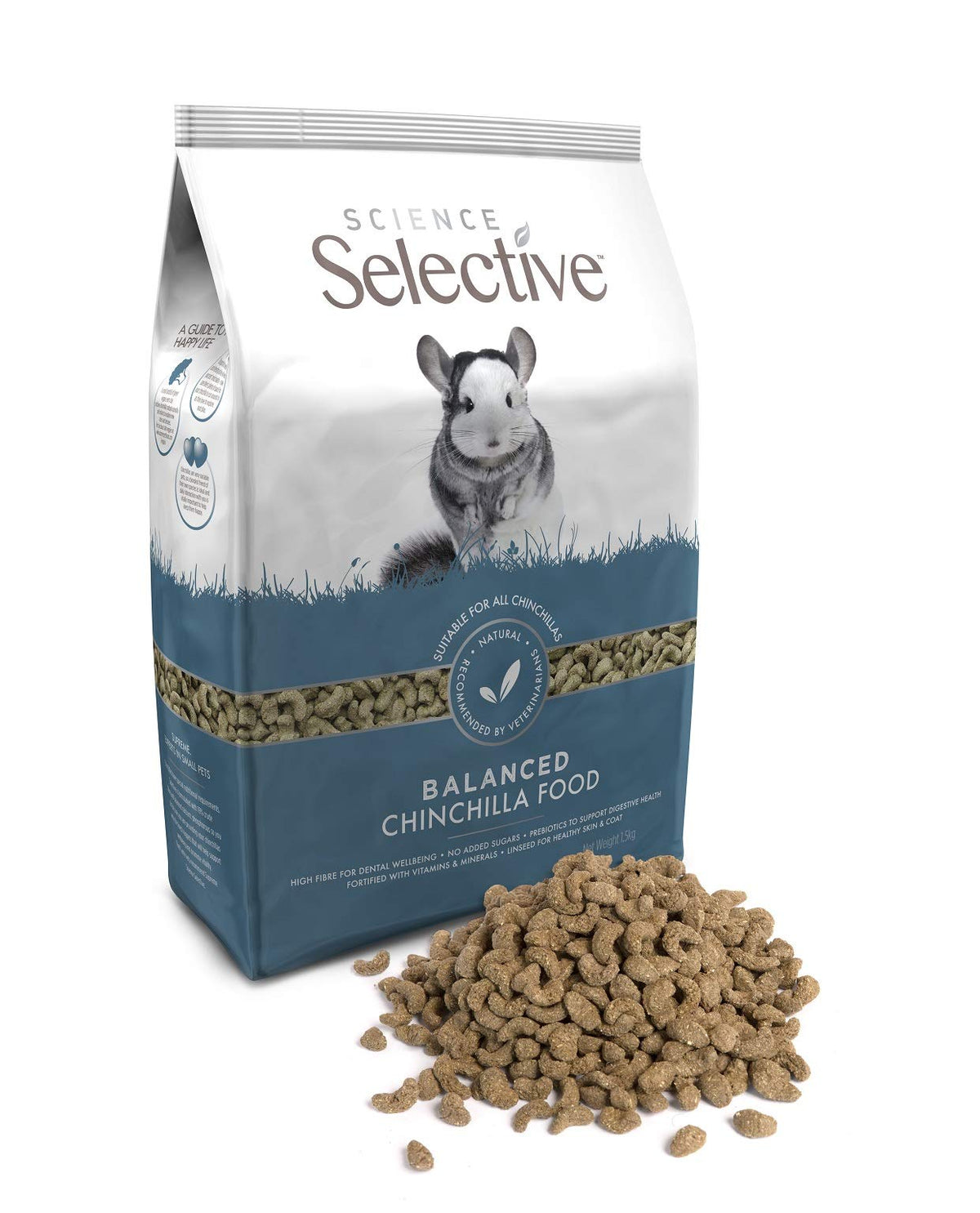 SupremePetfoods emballage avant montrant la formule complète et bénéfice nutritionnel