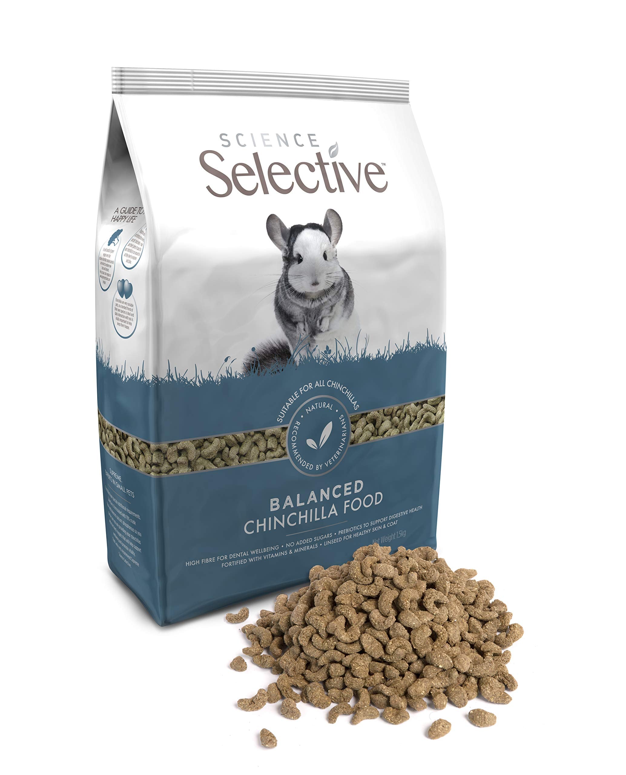 SupremePetfoods étiquette lisible détaillant la composition et avantages nutritionnels