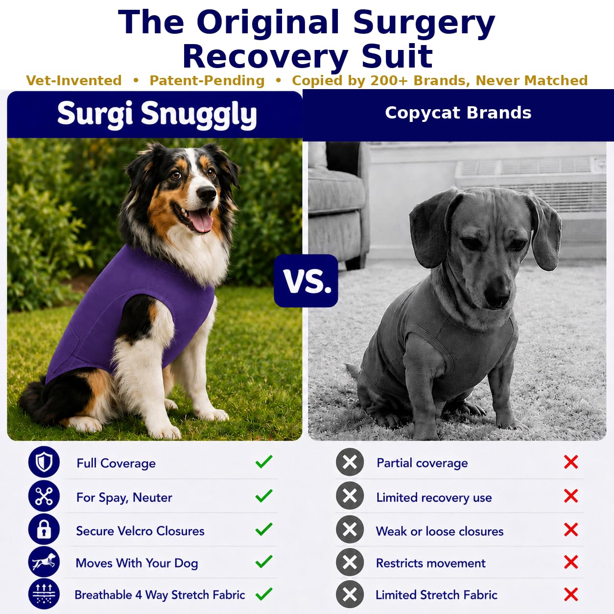 Surgi~Snuggly LL démonstration enfiler par ouverture dorsale pour facilité