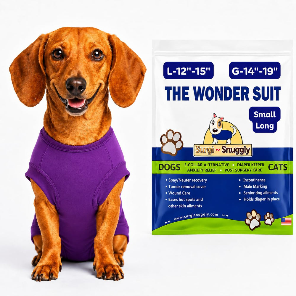 Surgi~Snuggly vue avant montrant la coupe protectrice et confort pour récupération