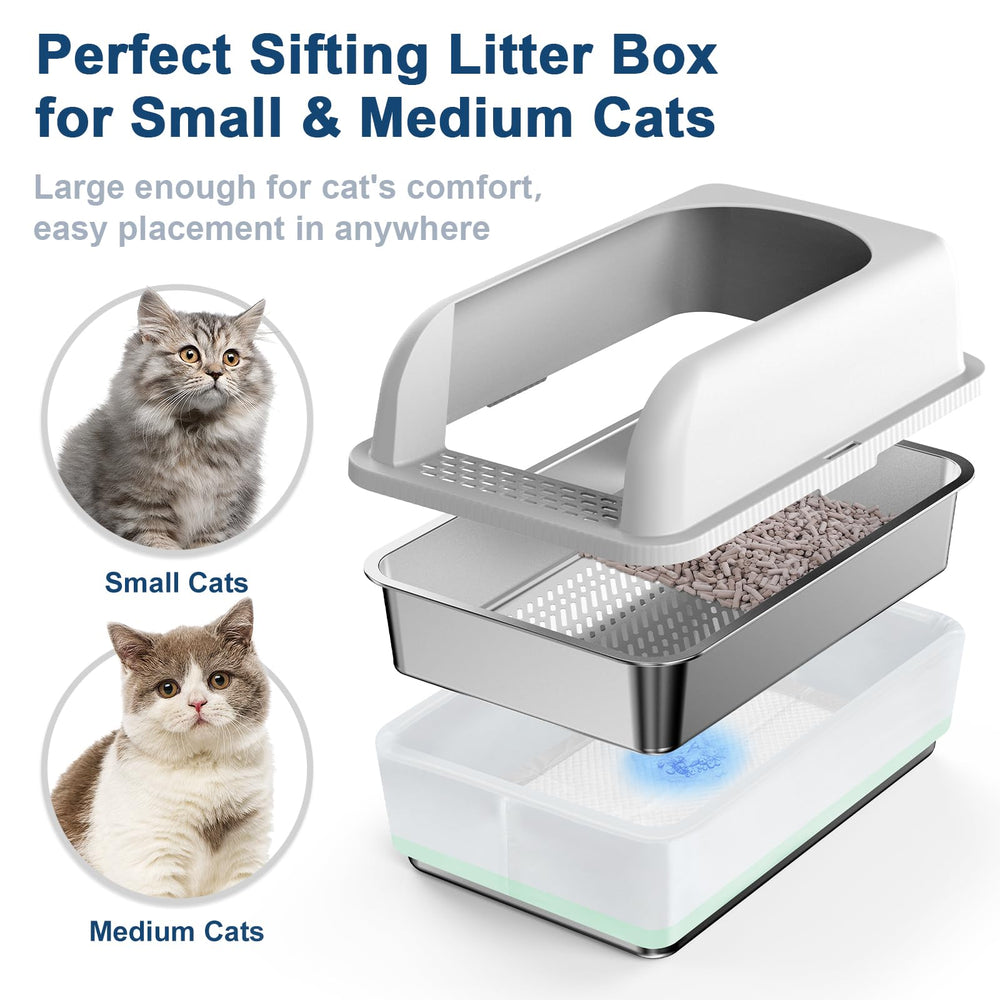 suzzipaws comparaison d'échelle montrant l'espace pour chats multiples