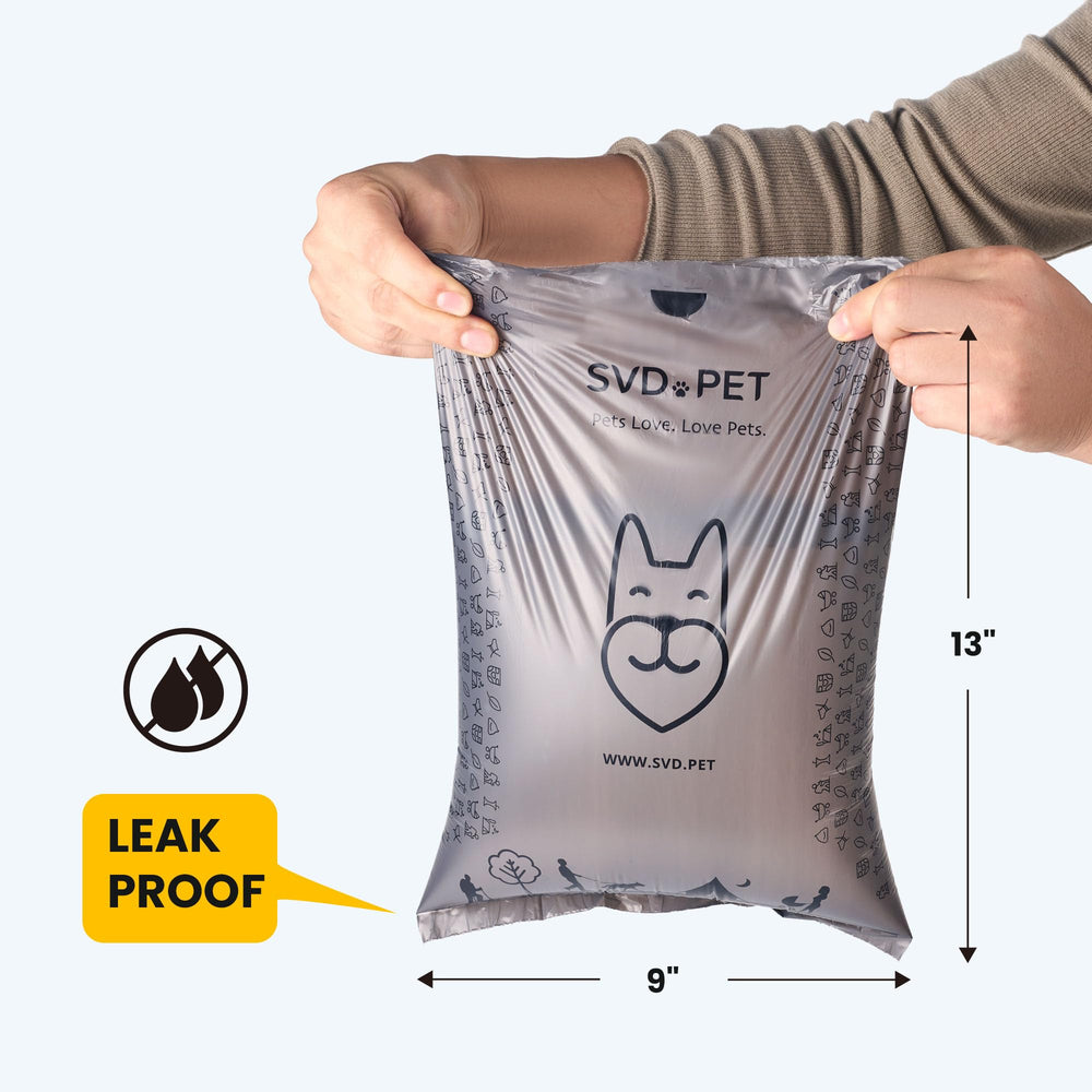 SVD.PET kit complet avec 15 sacs non parfumés et accessoires