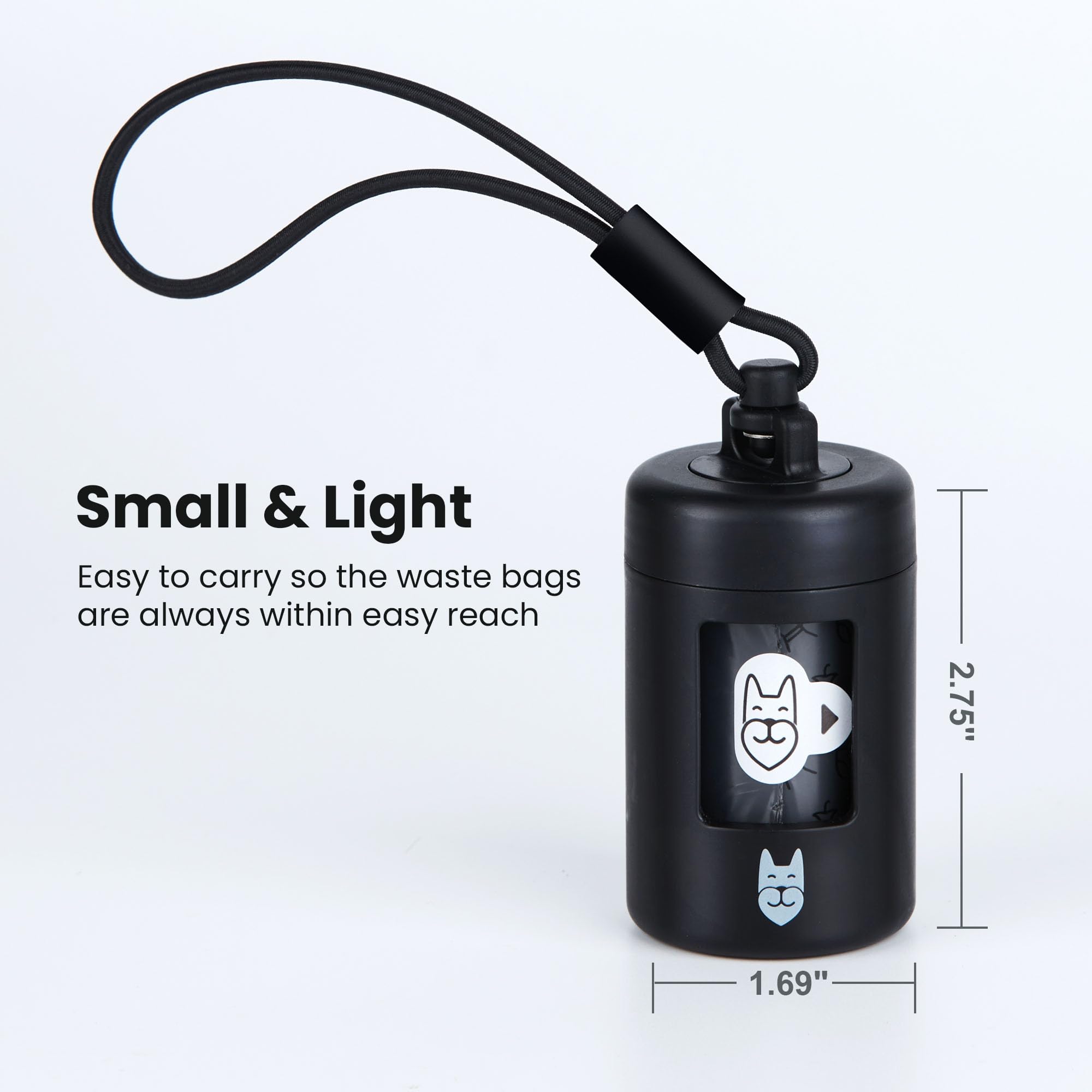 SVD.PET en usage sur laisse facilitant ramassage pendant balade