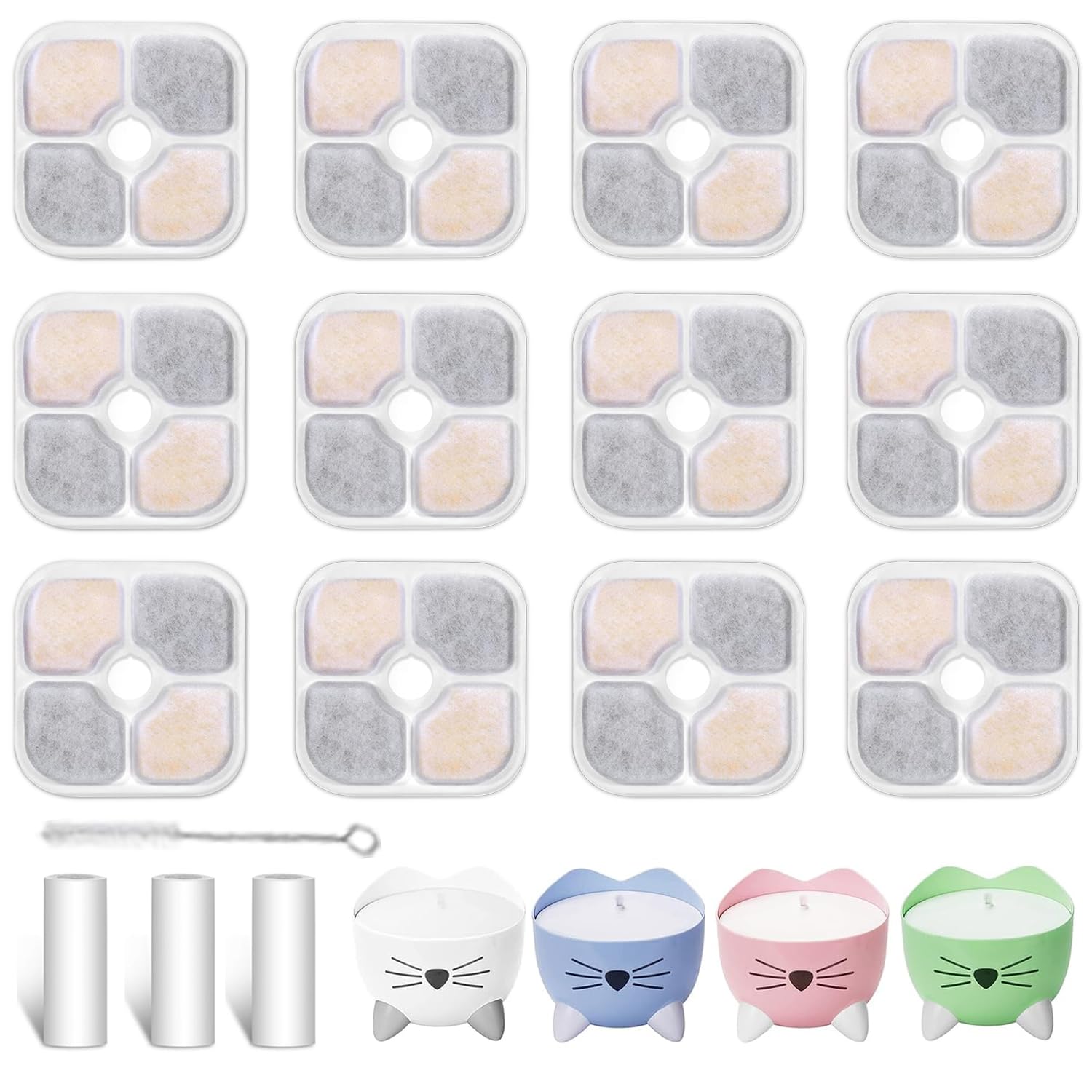 Svrinlio emballage avant montrant lot 12 et accessoires, assurant hygiène et confort