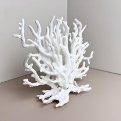 SwandTanpand corail blanc en aquarium offrant cachette pour poissons timides
