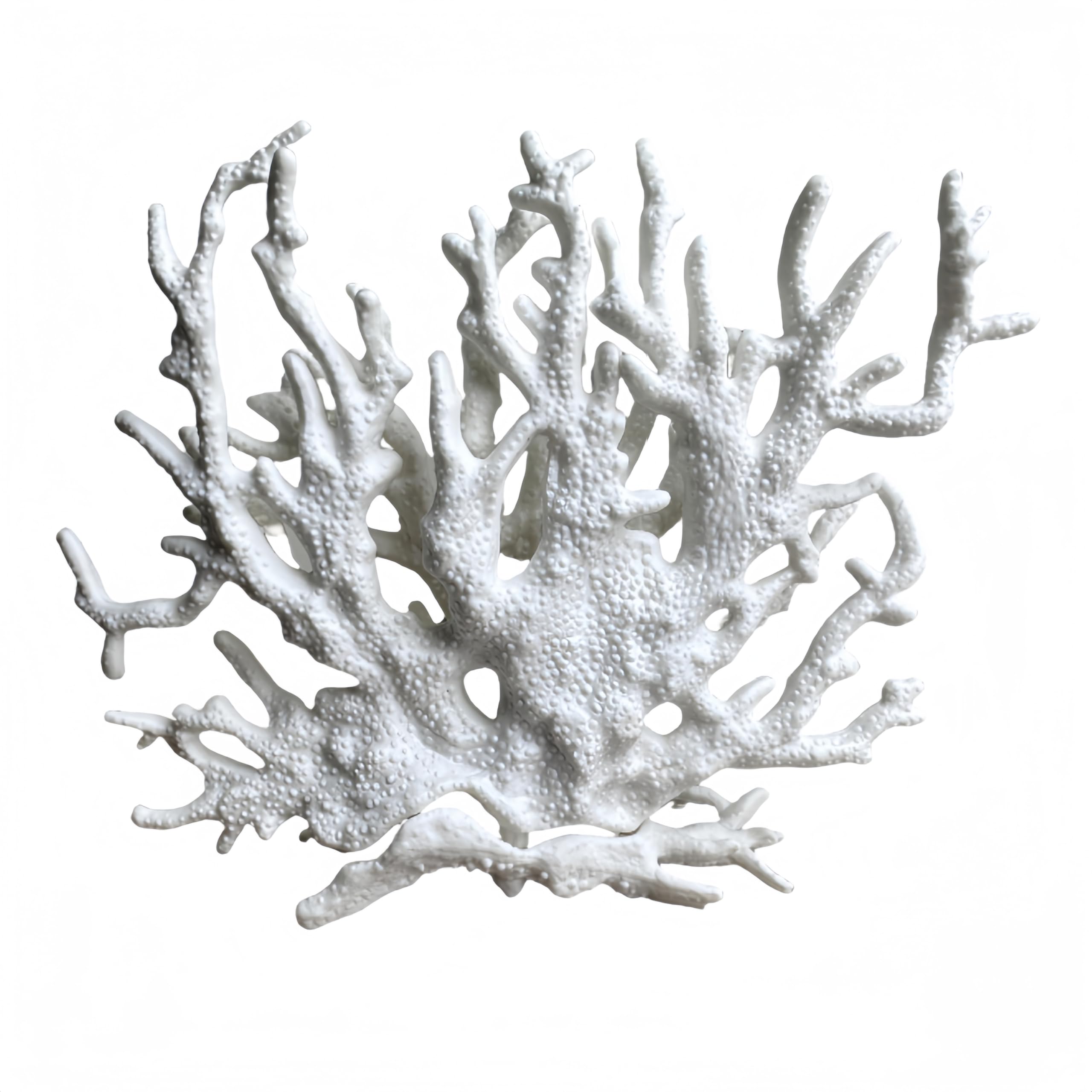 SwandTanpand corail blanc face montrant la silhouette et apport décoratif
