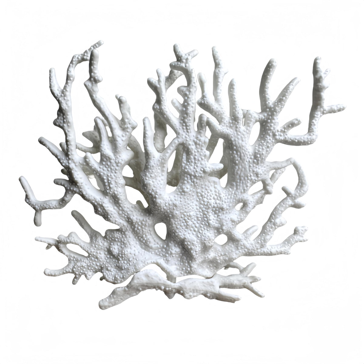 SwandTanpand corail blanc face montrant la silhouette et apport décoratif