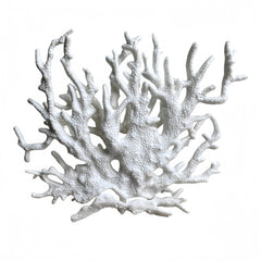 SwandTanpand corail blanc face montrant la silhouette et apport décoratif