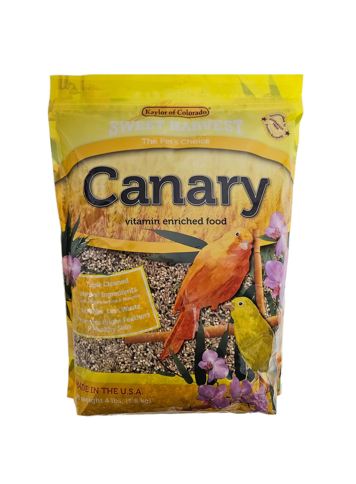 Sweet Harvest avant emballage montrant le sac pratique et l’identité naturelle