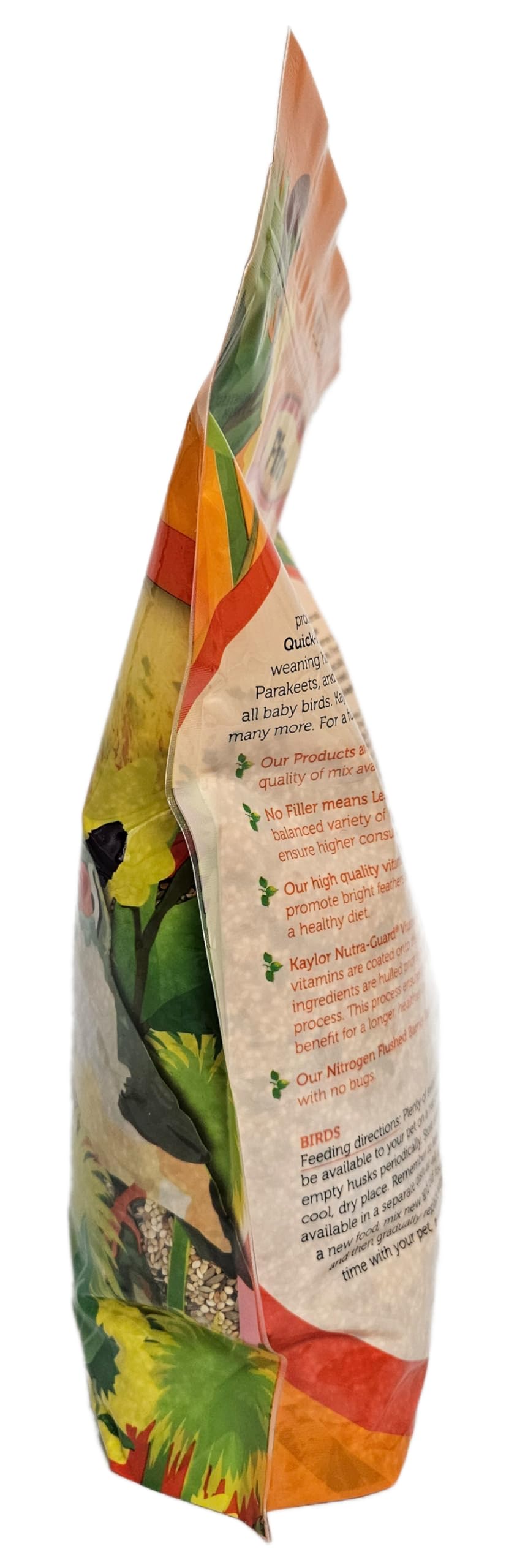 Sac Sweet Harvest tenu en main pour montrer l'échelle du produit et la quantité