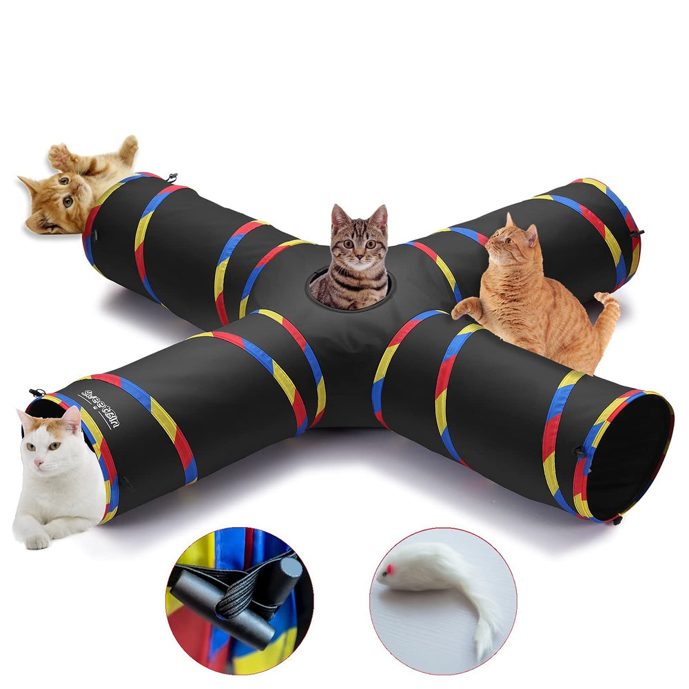 SweetBin tunnel face avant montrant quatre branches et ouverture pour jeu