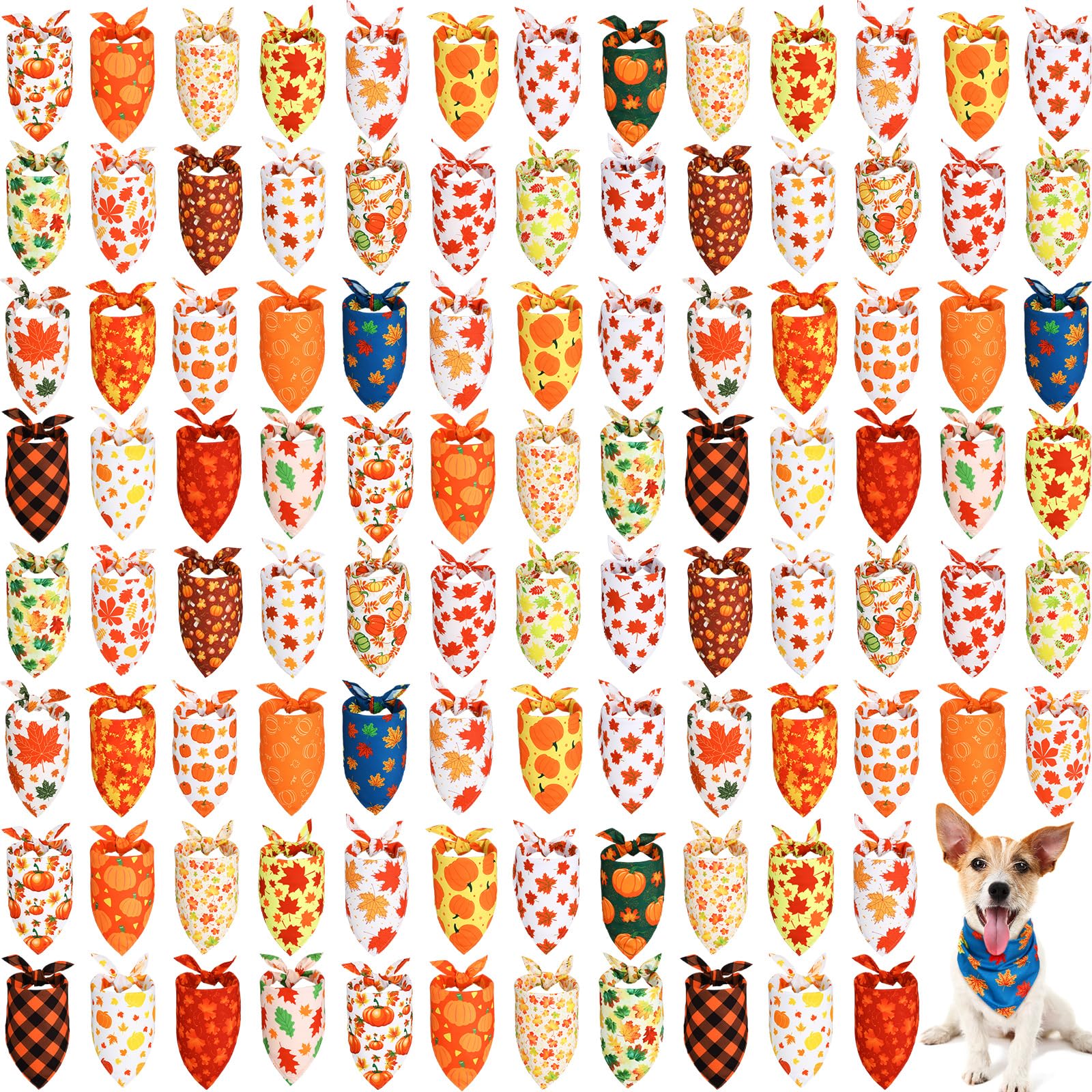 Sweetude bandana avant pack montrant 100 pièces et organisation facile