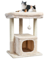 SYANDLVY vue avant de l'arbre à chat, design compact et attractif
