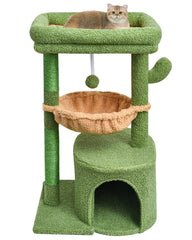SYANDLVY arbre à chat face avant décoratif et stable