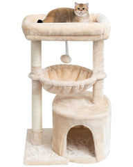SYANDLVY vue frontale de l'arbre à chat montrant stabilité et multifonction