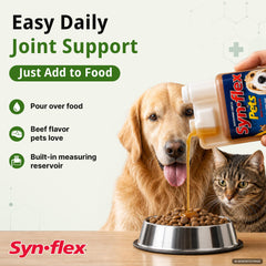 Synflex détail étiquette listant ingrédients clés pour confiance qualité