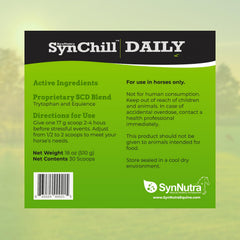 SynNutra SynChill gros plan des granulés illustrant texture et appétence pour administration facile