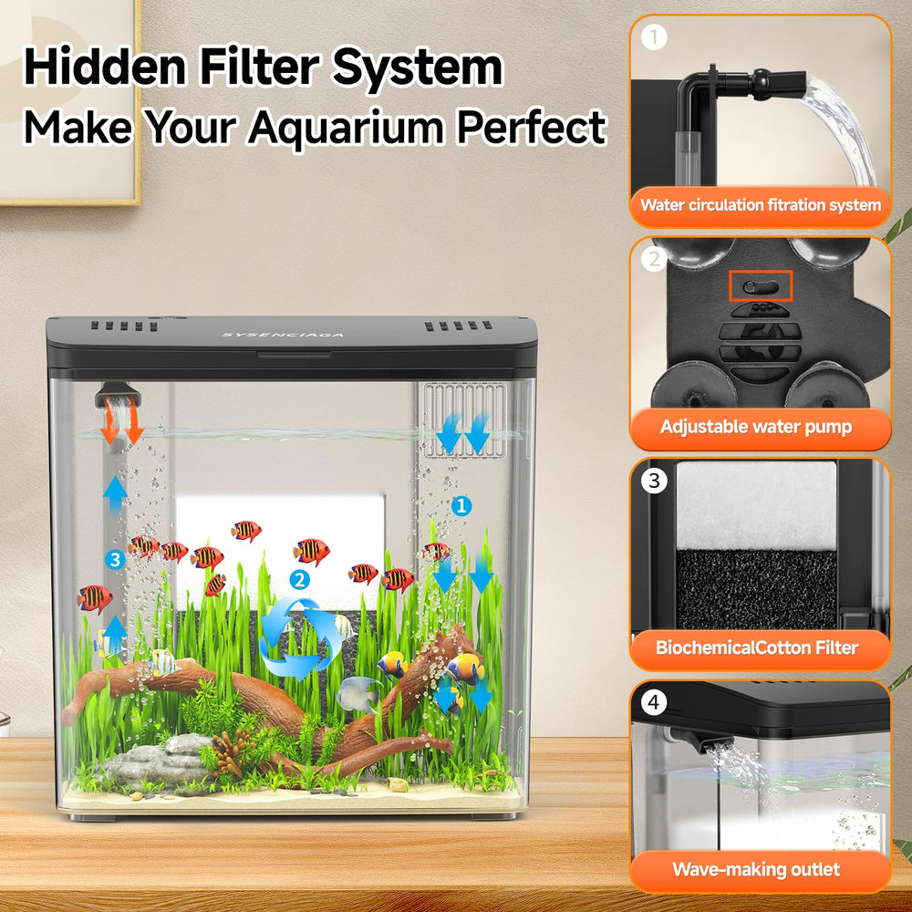SYSENCIAGA chambre de filtre personnalisable pour eau plus propre