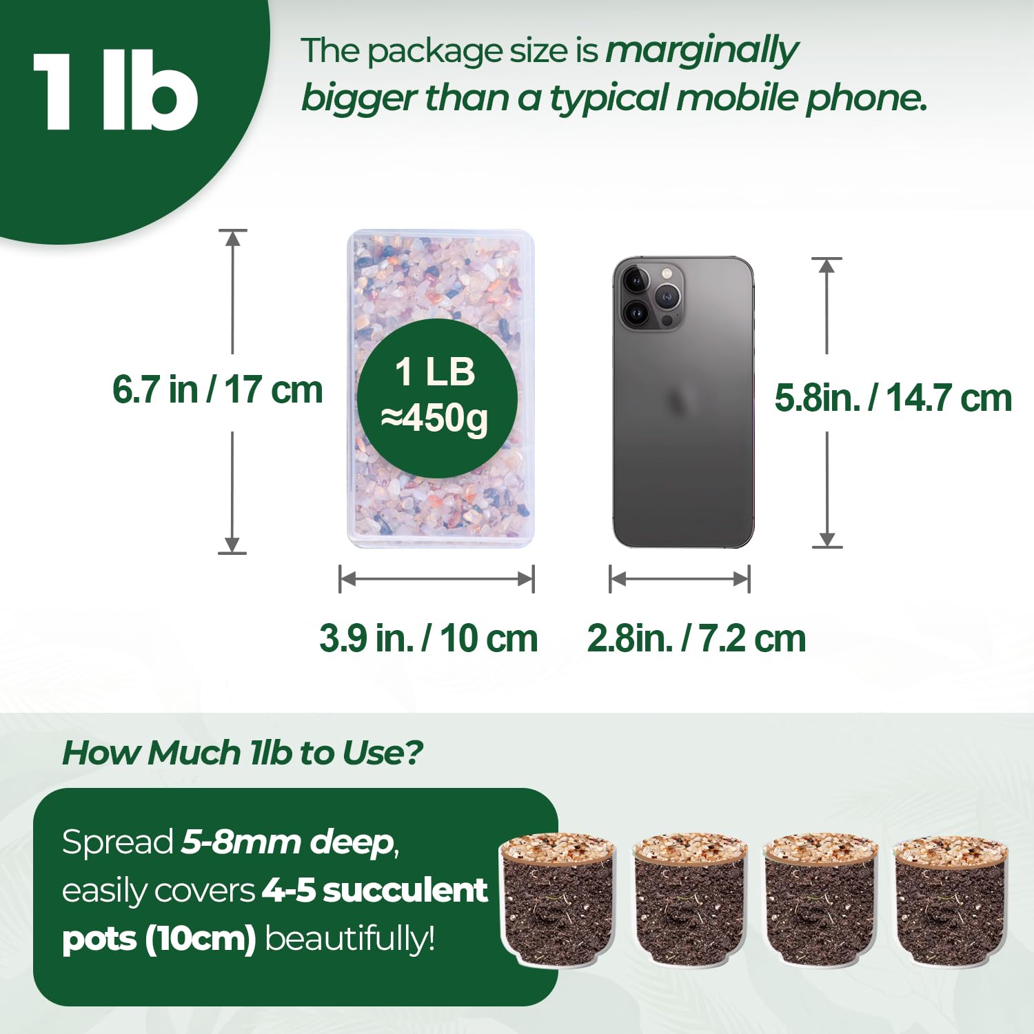 T4U comparaison taille avec pièce pour visualiser granulosité pratique