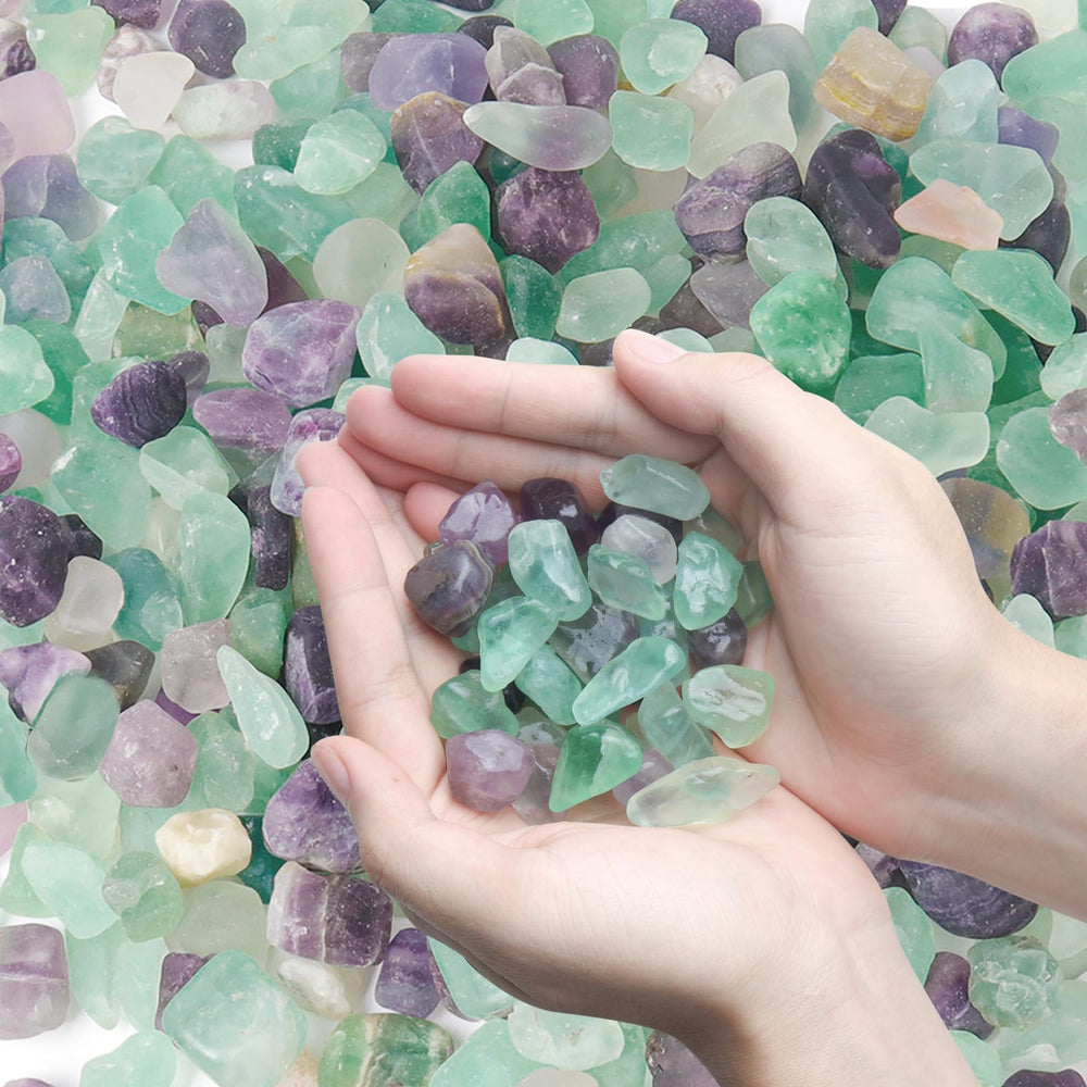 T4U paquet avant montrant les cristaux fluorite, packaging pratique pour projets