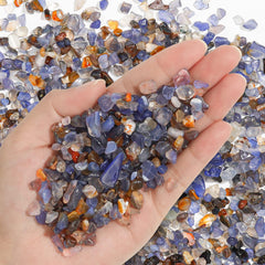 T4U paquet de pierres agate 450 g montrant emballage et couleur