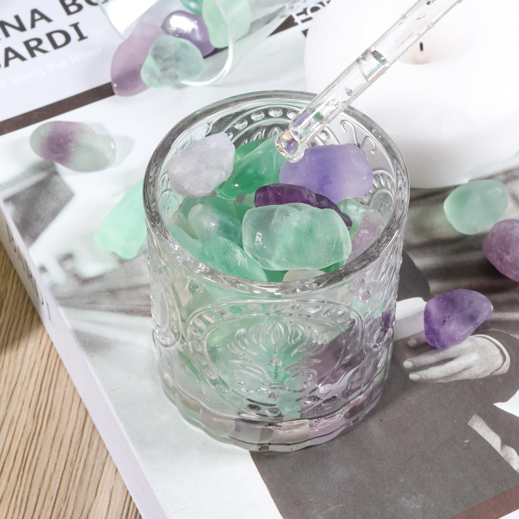 T4U terrarium DIY avec cristaux, matériau polyvalent pour créations