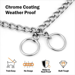 TagME collier gros plan alliage et chrome résistant à la corrosion