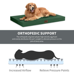 Tail Stories mousse egg-crate 3 pouces offrant soutien orthopédique confortable