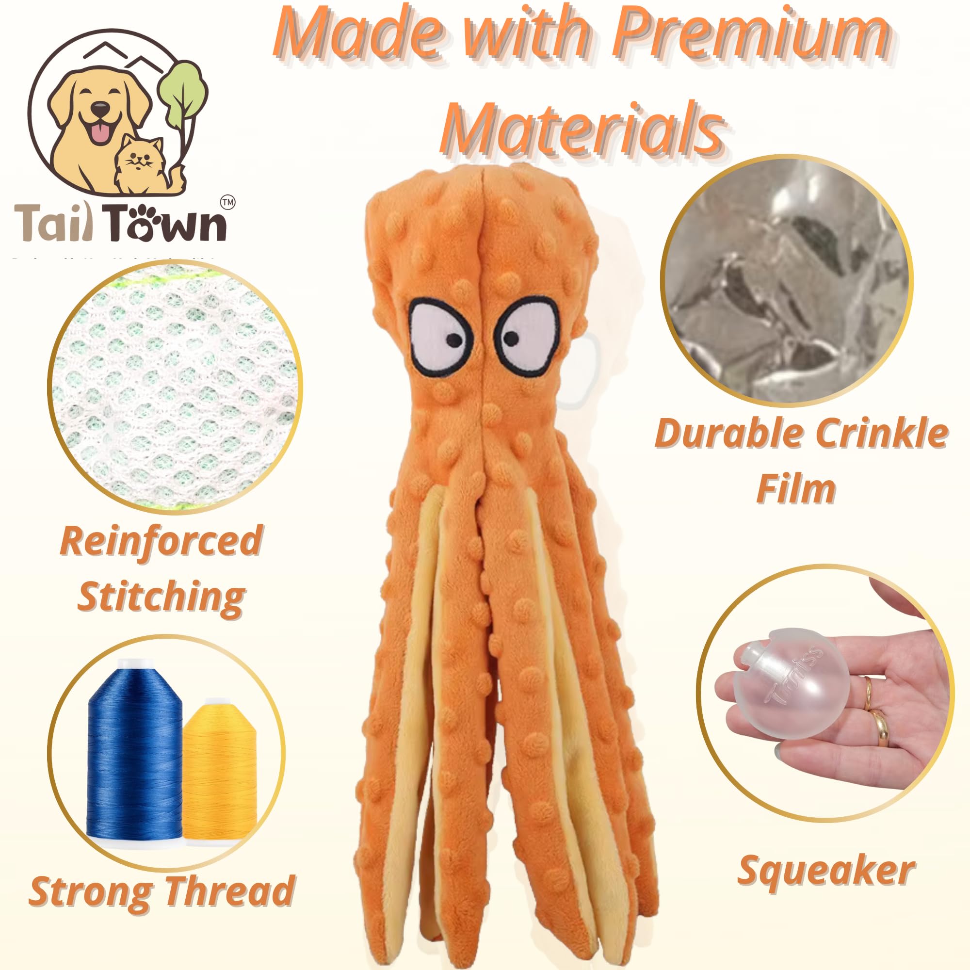 TAIL TOWN comparaison d'échelle avec chien pour évaluer taille adaptée