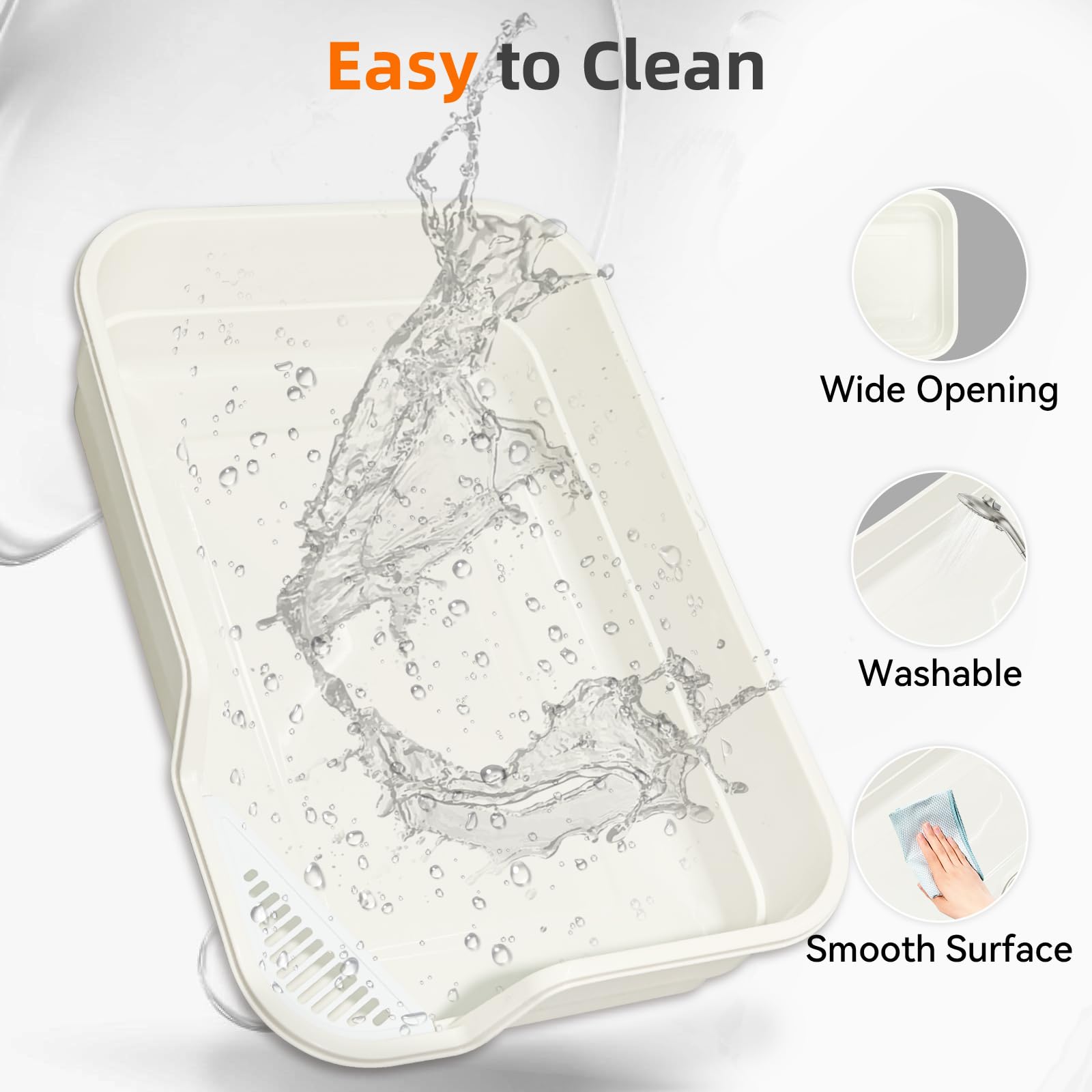 TAILRYTH surface intérieure lisse facile à nettoyer pour une hygiène rapide