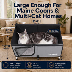 TailTastic intérieur avec coussinet moelleux offrant chaleur et confort