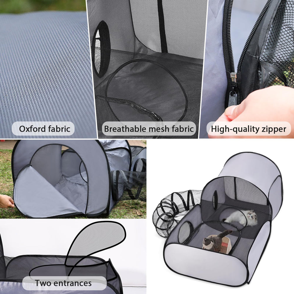 TailTastic plié et rangé dans son sac, transport facile pour les sorties