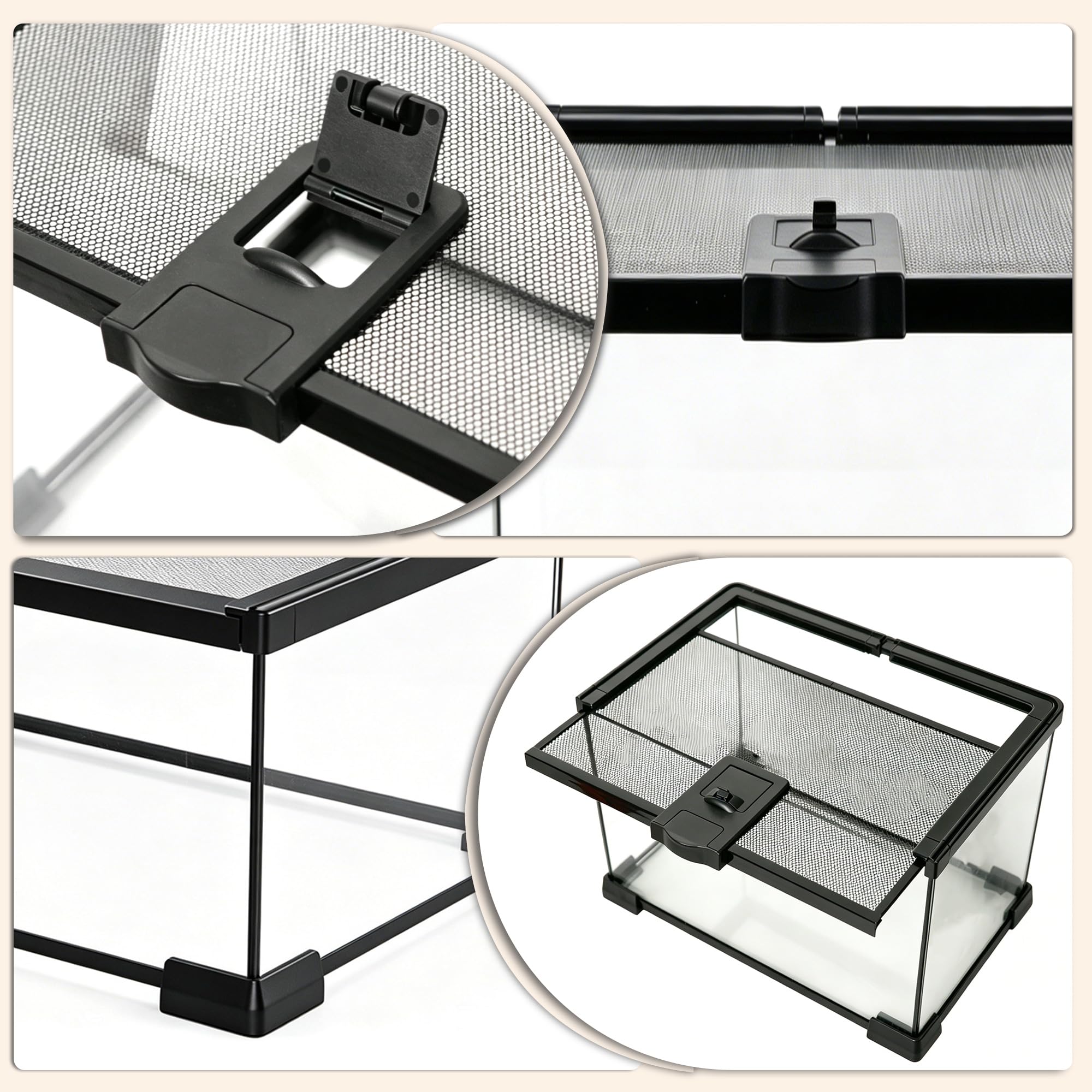 Tailwag Fable toit en maille offrant ventilation optimale et pénétration UV bénéfique