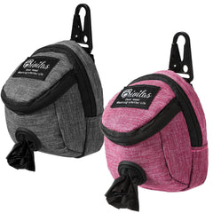 Talltalk pochette avant montrant les deux couleurs et rangement pratique