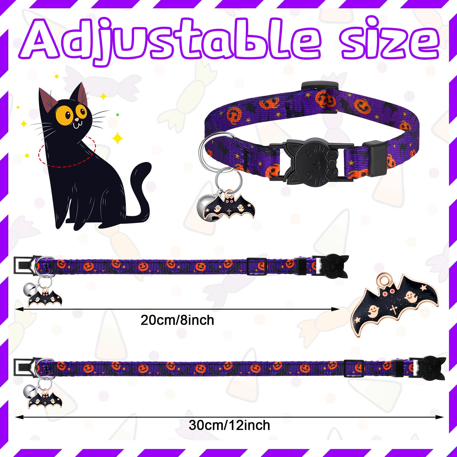 Talltalk détail de la boucle réglable assure ajustement sûr et confortable