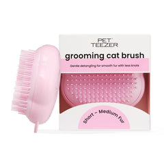 TANGLE TEEZER vue de face de la brosse millennial pink, design compact et pratique
